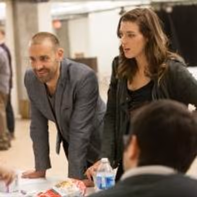 Photo Flash: In Rehearsal with Charlie Pollock, Mary Kate Morrissey and More for Signature Theatre's ELMER GANTRY