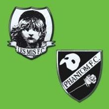 DELETE dupe LES MISERABLES and PHANTOM OF THE OPERA Play in Charity Football Match…
