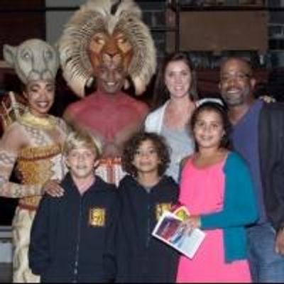 Photo Coverage: Darius Rucker Visits THE LION KING