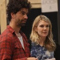 Photo Flash: In Rehearsal with Lily Rabe, Hamish Linklater, Brian Stokes Mitchell &…