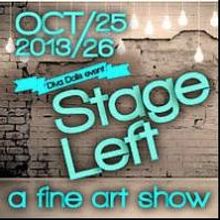 STAGE LEFT - A FINE ART SHOW Benefits Renaissance Theaterworks This Weekend