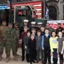 FREEZE FRAME: A CHRISTMAS STORY Cast Visits Toys For Tots
