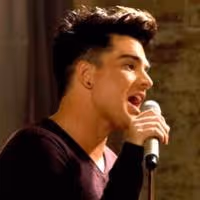 Photo Flash: Sneak Peek at Adam Lambert's GLEE Debut!
