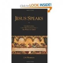 Author J. A. Warrick Releases JESUS SPEAKS