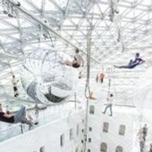 Gigantic Floating Art Installation 'in orbit' by Tomás Saraceno Presents Special…