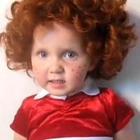 Adorable 3-Year-Old Performs 'Maybe' from ANNIE!