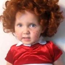 Adorable 3-Year-Old Performs 'Maybe' from ANNIE!