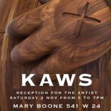 Mary Boone Gallery to Feature Works by KAWS