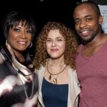 Photo Coverage: Bernadette Peters Visits Patti LaBelle at AFTER MIDNIGHT!