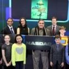 Exclusive Photo Coverage: A CHRISTMAS STORY Cast Visits NASDAQ Times Square