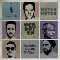 Verboten Kicks Off StageONE Today - Features NEVER SAY NEVER with Sasha, Guy Gerber…