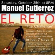 EL RETO 'THE CHALLENGE' Flamenco Show Comes to Sherman Oaks Tonight