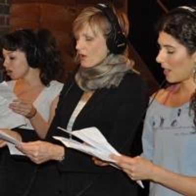 Exclusive Photo Coverage: In the Recording Studio with the MAMMA MIA! Cast for Carols For A Cure!