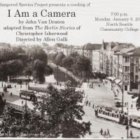 ESP Readings to Continue 1/6 with John Van Druten's I AM A CAMERA