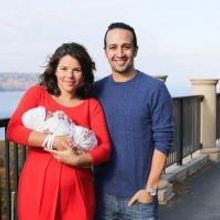Lin-Manuel Miranda and Wife Vanessa Pose with New Baby Sebastian!