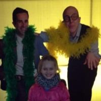 Exclusive Photo Flash: LITTLE MISS SUNSHINE's Hannah Nordberg Visits MURDER FOR TWO