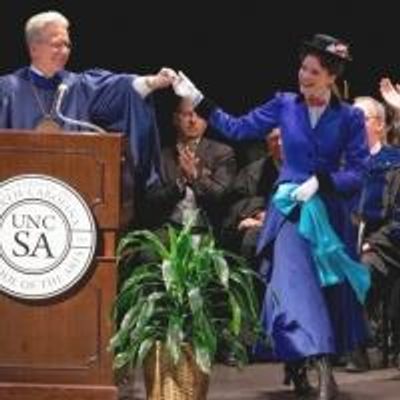 Photo Flash: Disney Theatrical Group's Thomas Schumacher and MARY POPPINS' Rachel Wallace at UNCSA Graduation