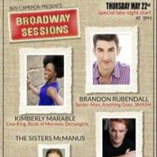 Kimberly Marable, Brandon Rubendall and More Set for BROADWAY SESSIONS, 5/22
