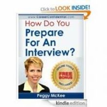 Google eBook: HOW DO YOU PREPARE FOR AN INTERVIEW? Recently Released by Peggy McKee