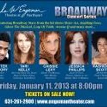 Broadway Concert Series and Steinway Meets Broadway Rescheduled for 1/11 & 12 at The 