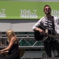 TV: ONCE's Arthur Darvill & Joanna Christie Visit BROADWAY IN BRYANT PARK!