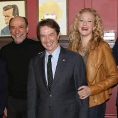 Photo Coverage: New Cast of IT'S ONLY A PLAY Meets the Press at Sardi's!