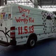 WIMPY KID Book Cover, Title, and Color Unveiled At Six Flags Today