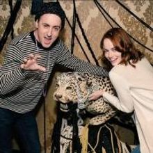 Photo: CABARET's Emma Stone & Alan Cumming Treat Cast to a Night on the Town!