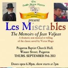 LES MISERABLES: THE MEMOIRS OF JEAN VALJEAN Premieres at South Devon Players Tonight