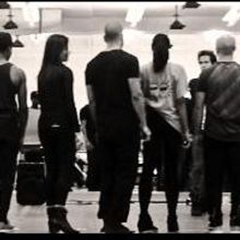Photo Flash: Lin-Manuel Miranda's HAMILTON Channels A CHORUS LINE in Rehearsals
