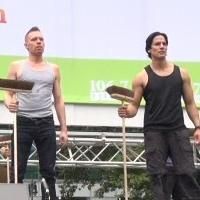 TV: STOMP Sweeps up the BROADWAY IN BRYANT PARK Stage! Video