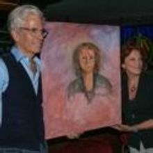Photo Flash: Steve Bakunas Paints Linda Lavin for 'Portrait of an Artist'