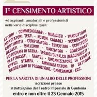 Lavoratori Dello Spettacolo Cercasi, Il Primo Censimento Artistico Del Teatro…