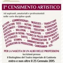 Lavoratori Dello Spettacolo Cercasi, Il Primo Censimento Artistico Del Teatro Imperia