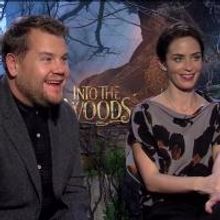 TV Exclusive: James Corden and Emily Blunt Chat INTO THE WOODS Auditions and More…