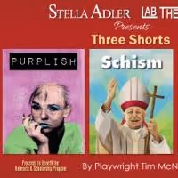 Stella Adler Lab Theatre Company Presents PURPLISH, SCHISM & THE STRAIGHT BOZO, Now…