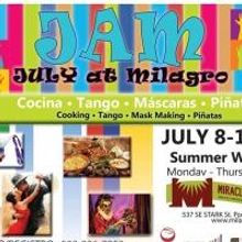 JAM: JULY AT MILAGRO Community Workshops Kick Off Today