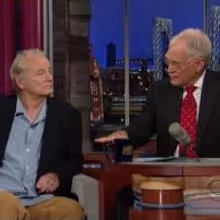 Bill Murray Returns for DAVID LETTERMAN 20th Anniversary Tonight
