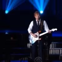 VIDEO: Ed Sheeran, John Mayer Perform 'Thinking Out Loud' at GRAMMYS