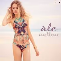 Alessandra Ambrosio Debuts Swimwear Line