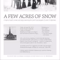 Christ Church Cathedral to Host A FEW ACRES OF SNOW Outreach Event, 1/24