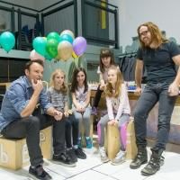 New Pic - Minchin and Warchus With The MATILDA Girls!