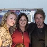 Photo Flash: Al Pacino Visits Julia Stiles, James Wirt & Company at Off-Broadway's…