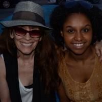 Broadway Actress Gay Marshall Meets with Cast of Hathaway Brown Theatre Institute's…