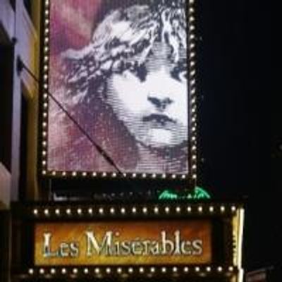 Up on the Marquee: LES MISERABLES- More at the Imperial Theatre!