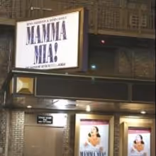 Up on the Marquee: MAMMA MIA! at the Broadhurst!