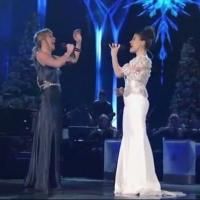 VIDEO: Idina Menzel and Jennifer Nettles Sing 'Let It Go' at CMA COUNTRY CHRISTMAS