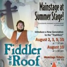 Upper Darby Summer Stage Presents FIDDLER ON THE ROOF, Now thru 8/10