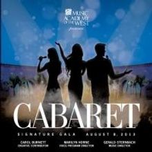 Carol Burnett and Marilyn Horne Coach Performers for Music Academy of the West CABARE