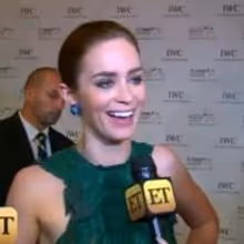 VIDEO: INTO THE WOODS' Emily Blunt Reacts to Golden Globe Nomination